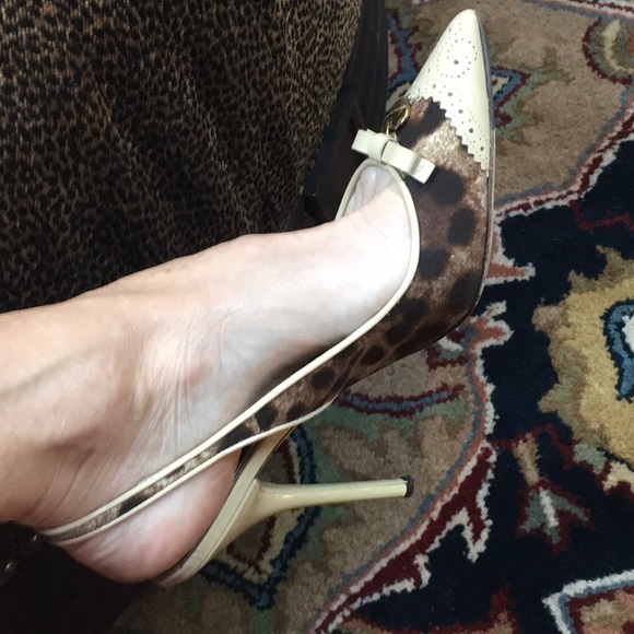 Beautiful tan leather/canvas signature leather D&G - Picture 7 of 8